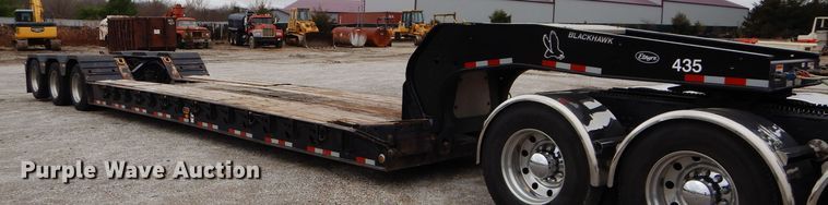 image for item DI8377 2013 Etnyre PRTN55TD3 lowboy equipment trailer