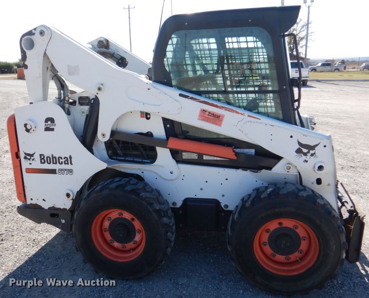 image for item DJ0273 2012 Bobcat S770  skid steer loader