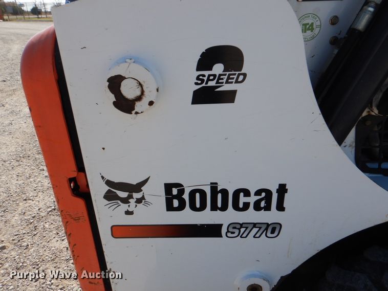 image for item DJ0273 2012 Bobcat S770  skid steer loader