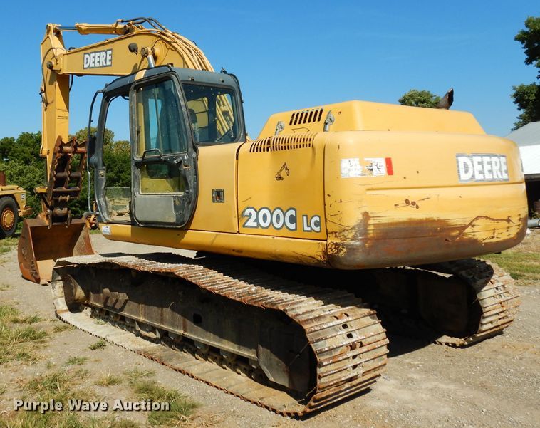 image for item DJ4405 2005 John Deere 200C LC  excavator