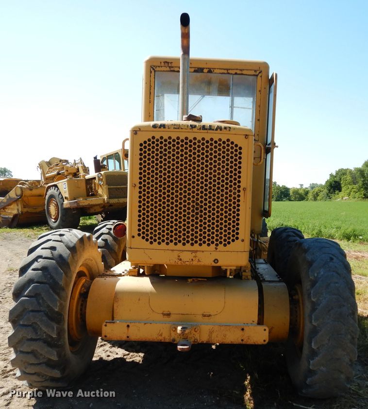 image for item DJ4406 1962 Caterpillar 12E  rigid frame motor grader