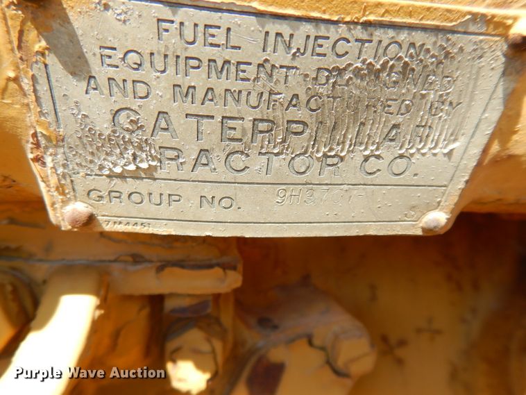 image for item DJ4406 1962 Caterpillar 12E  rigid frame motor grader