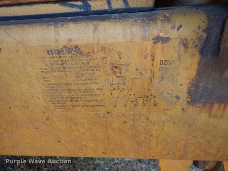 image for item DJ4422 1997 Caterpillar D250E  haul truck