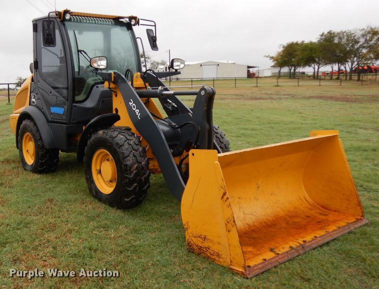 image for item DJ6663 2018 John Deere 204L  wheel loader