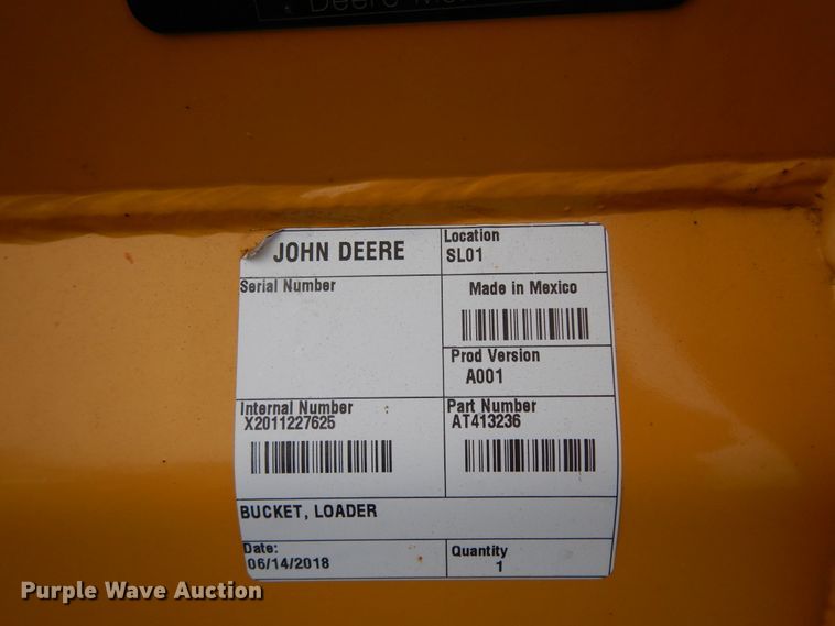 image for item DJ6663 2018 John Deere 204L  wheel loader