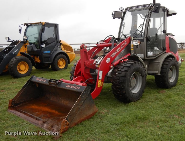 image for item DJ6664 2019 Takeuchi TW60  Series 2 wheel loader