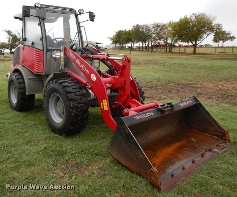 image for item DJ6664 2019 Takeuchi TW60  Series 2 wheel loader