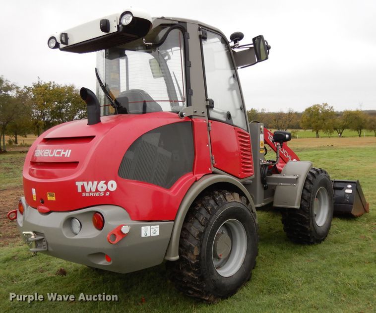 image for item DJ6664 2019 Takeuchi TW60  Series 2 wheel loader