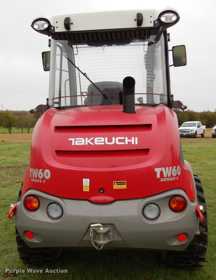 image for item DJ6664 2019 Takeuchi TW60  Series 2 wheel loader