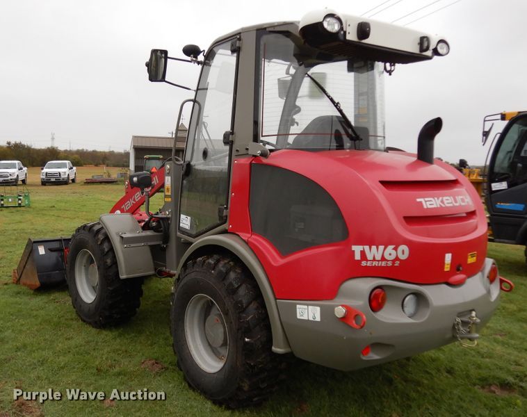 image for item DJ6664 2019 Takeuchi TW60  Series 2 wheel loader