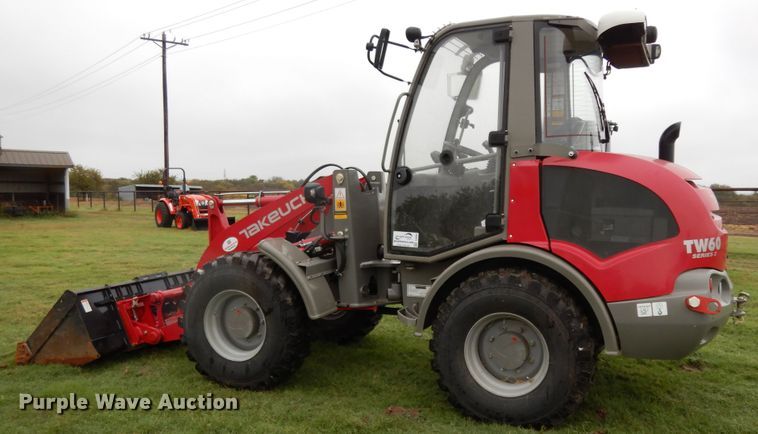 image for item DJ6664 2019 Takeuchi TW60  Series 2 wheel loader