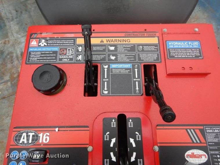 image for item DJ6669 2017 Allen AT16 power buggy