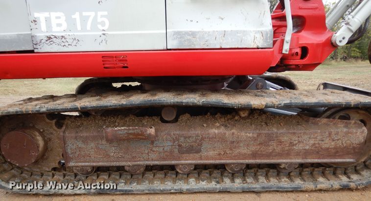 image for item DJ6670 2007 Takeuchi TB175  mini excavator