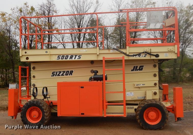 image for item DJ6671 2000 JLG 500RTS  scissor lift