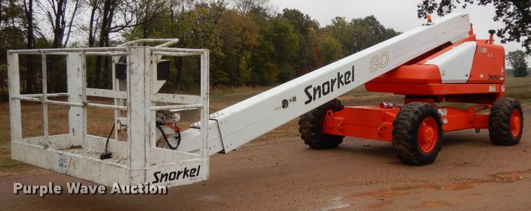 image for item DJ6672 2004 Snorkel TB60RDZ  boom lift