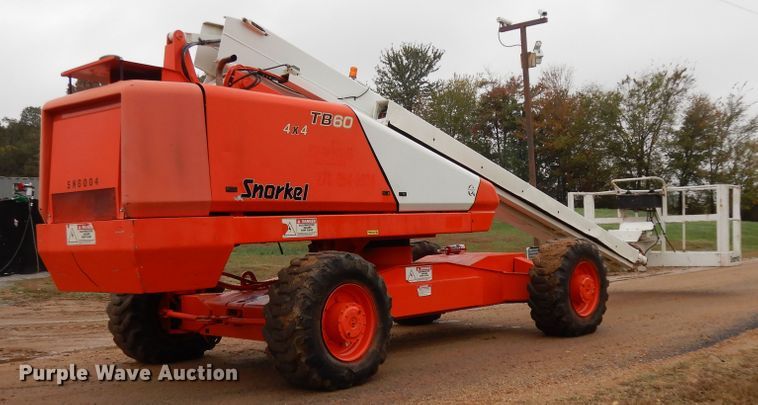 image for item DJ6672 2004 Snorkel TB60RDZ  boom lift