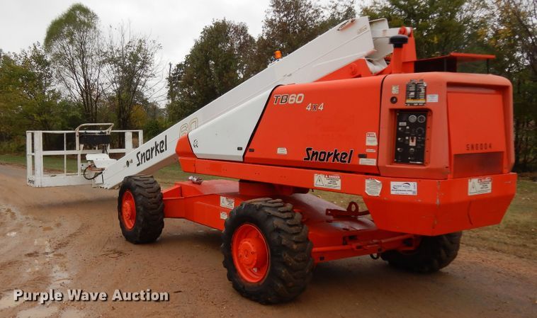 image for item DJ6672 2004 Snorkel TB60RDZ  boom lift