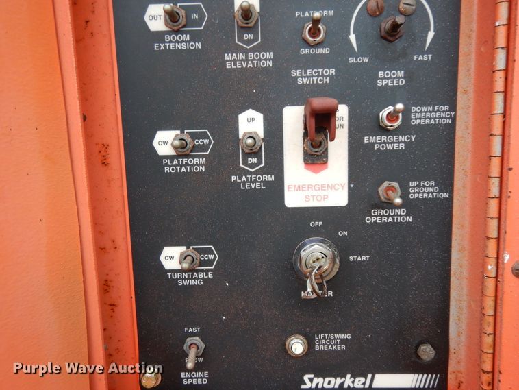 image for item DJ6672 2004 Snorkel TB60RDZ  boom lift