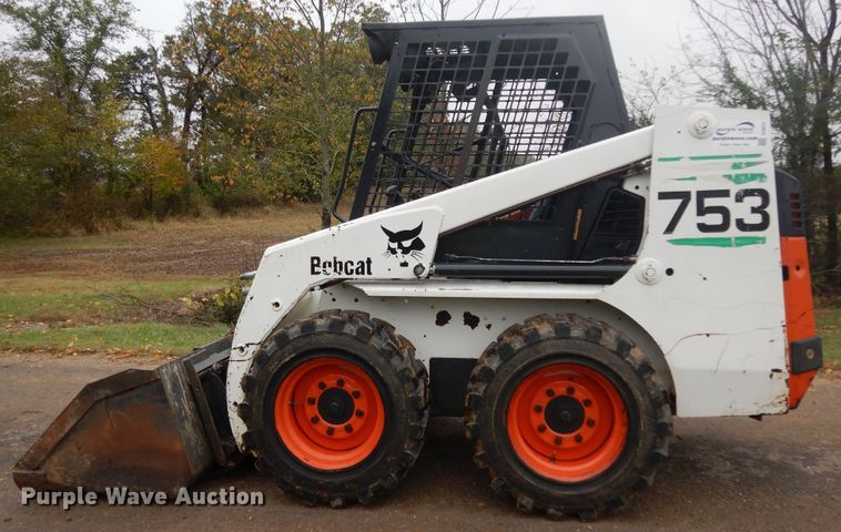 image for item DJ6673 1995 Bobcat 753  skid steer loader