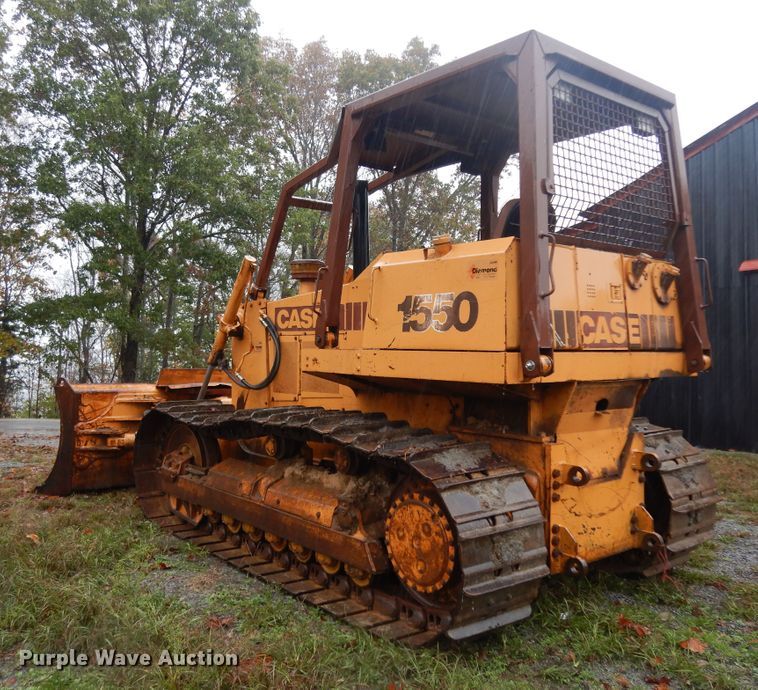 image for item DJ6676 1991 Case 1550  dozer