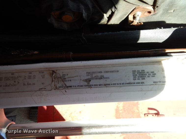 image for item DJ6690 1994 Freightliner FLD dump truck