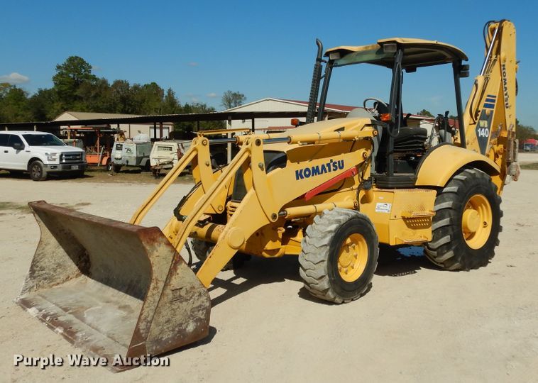 image for item DJ6692 2005 Komatsu WB140  backhoe