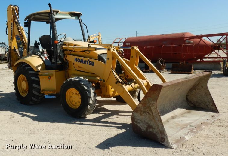 image for item DJ6692 2005 Komatsu WB140  backhoe