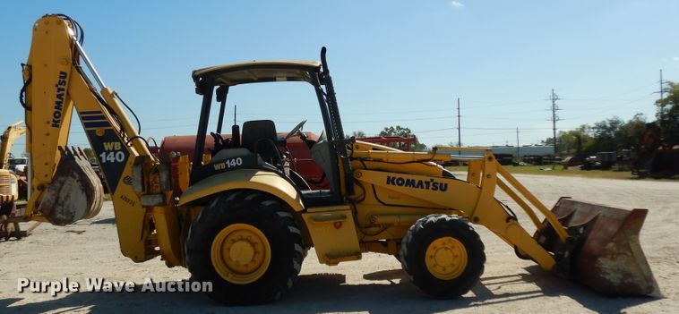 image for item DJ6692 2005 Komatsu WB140  backhoe