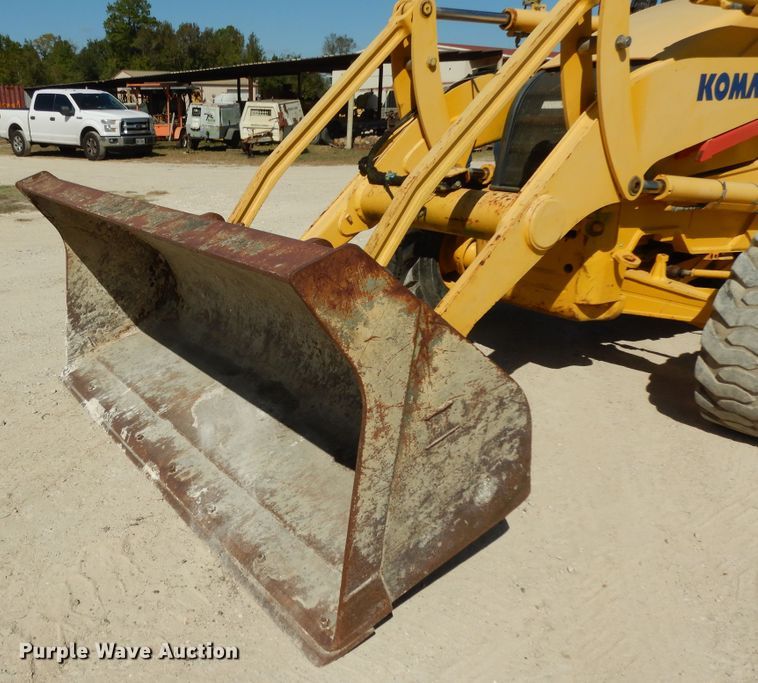 image for item DJ6692 2005 Komatsu WB140  backhoe