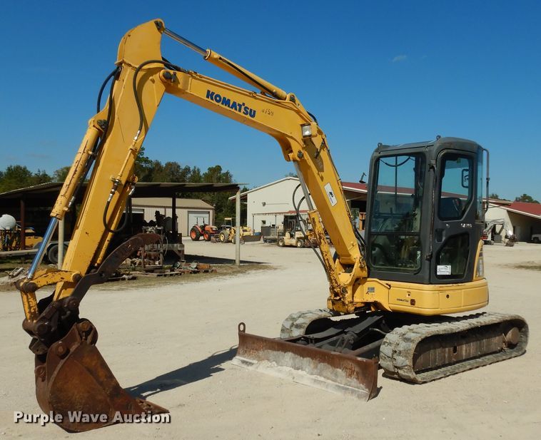 image for item DJ6693 2008 Komatsu PC50MR  mini excavator