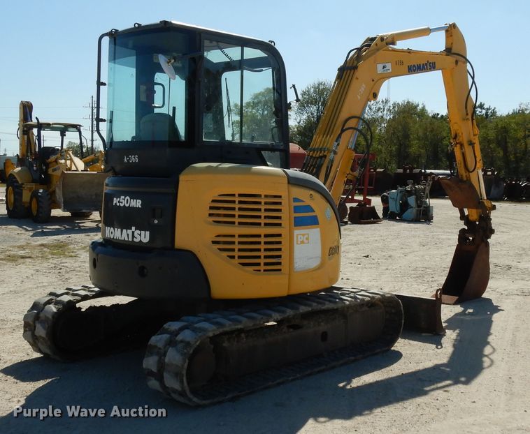 image for item DJ6693 2008 Komatsu PC50MR  mini excavator