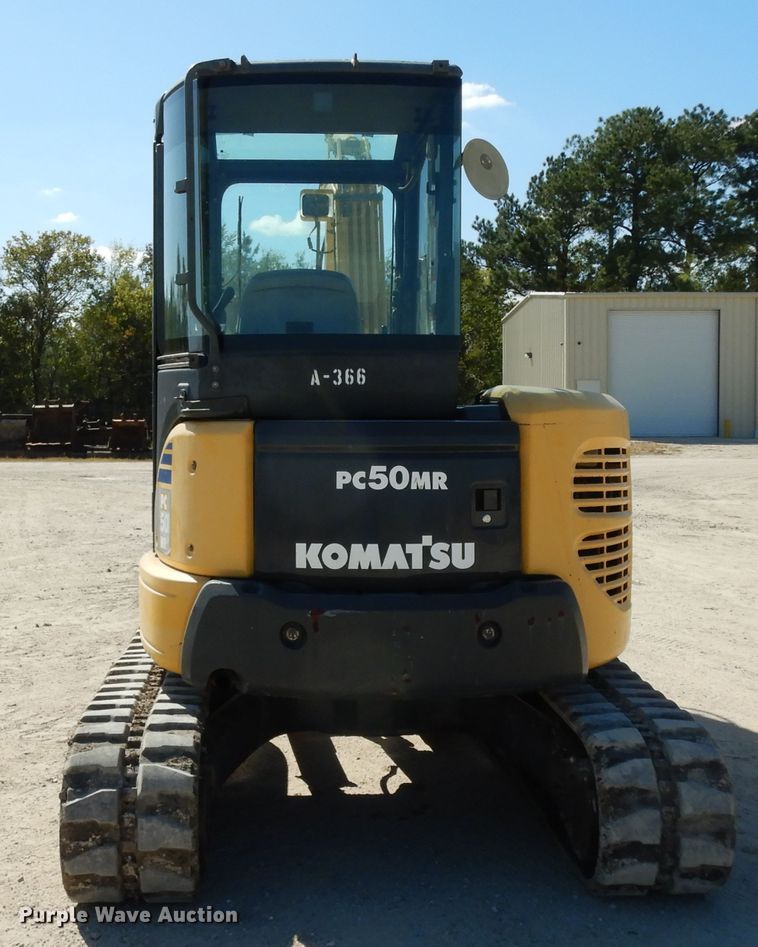 image for item DJ6693 2008 Komatsu PC50MR  mini excavator