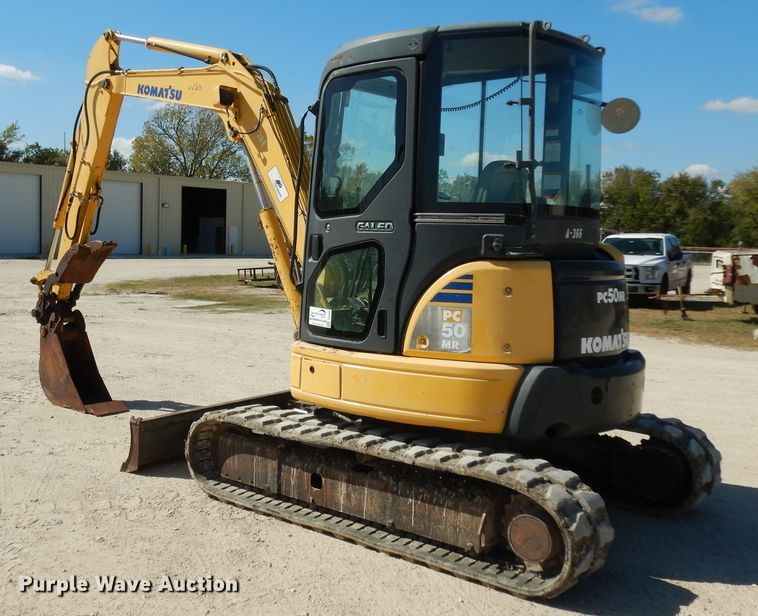 image for item DJ6693 2008 Komatsu PC50MR  mini excavator