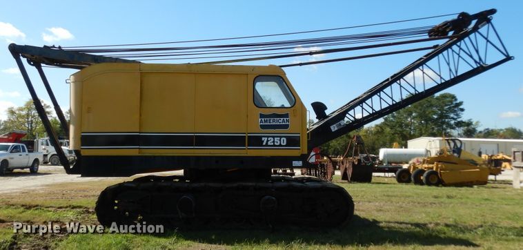 image for item DJ6696 1973 American 7250  crawler crane