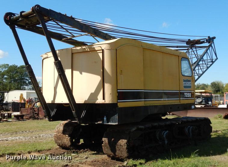 image for item DJ6696 1973 American 7250  crawler crane