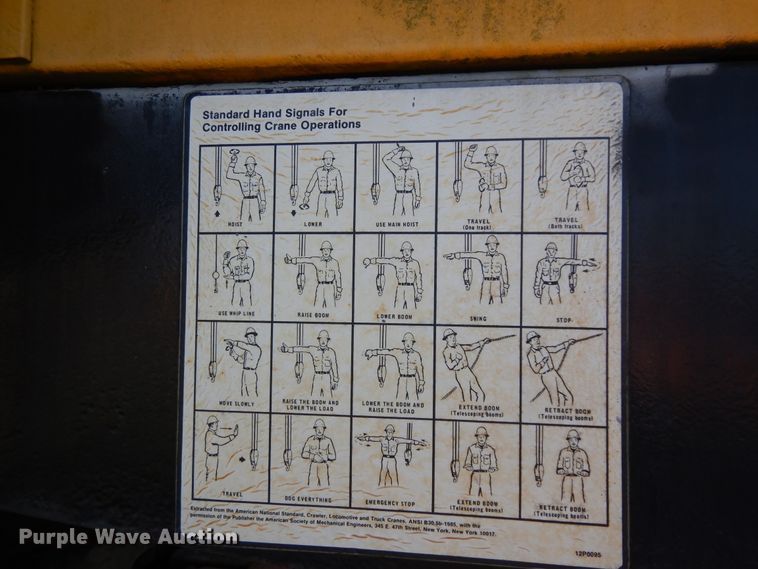 image for item DJ6696 1973 American 7250  crawler crane