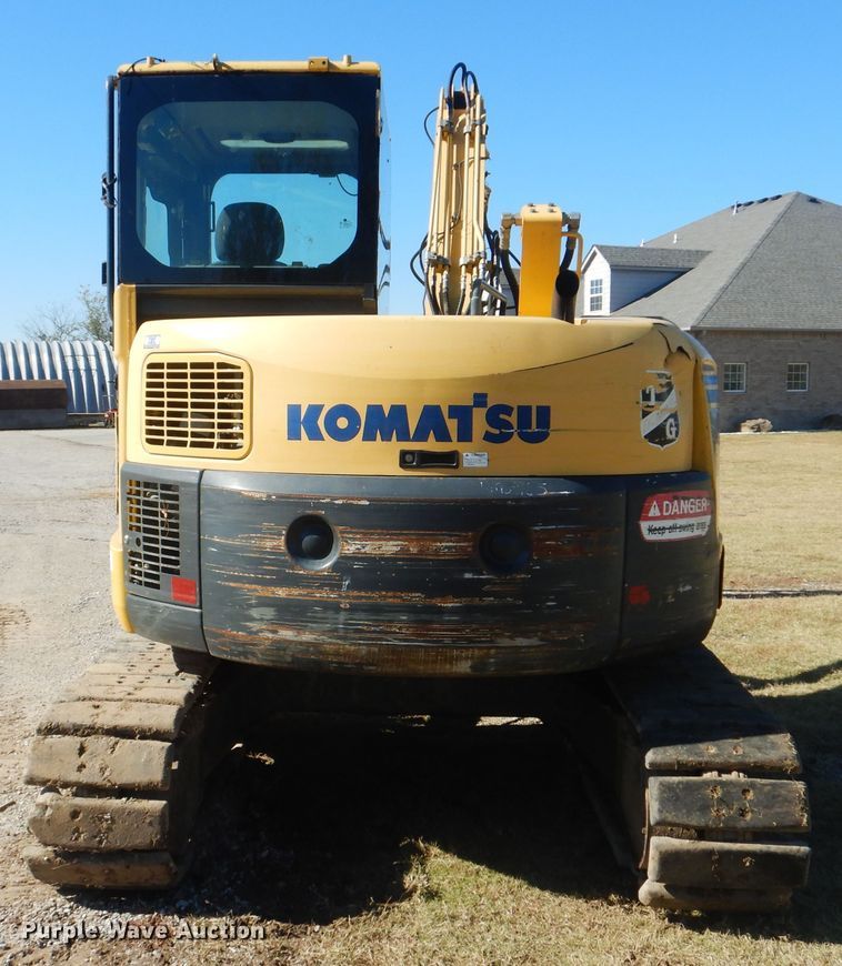 image for item DJ8501 2009 Komatsu PC88MR-8  mini excavator