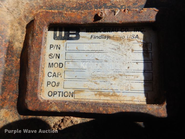 image for item DJ8501 2009 Komatsu PC88MR-8  mini excavator