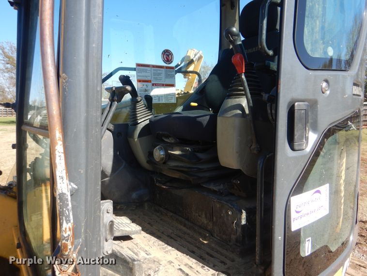 image for item DJ8501 2009 Komatsu PC88MR-8  mini excavator