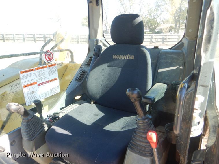 image for item DJ8501 2009 Komatsu PC88MR-8  mini excavator