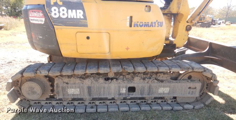 image for item DJ8501 2009 Komatsu PC88MR-8  mini excavator