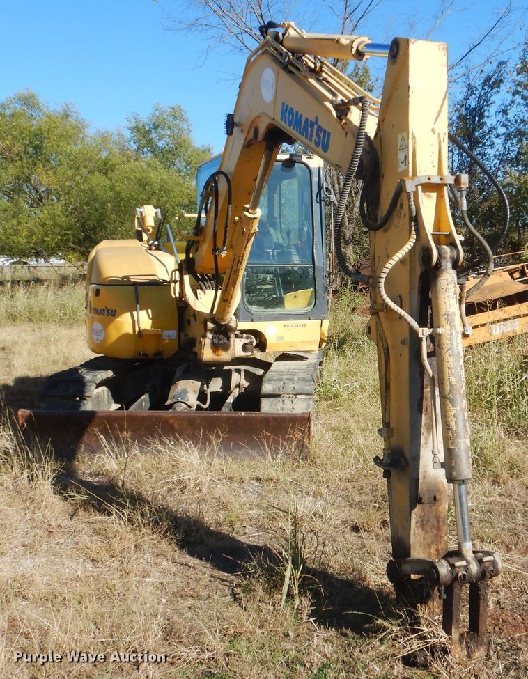 image for item DJ8502 2010 Komatsu PC88MR-8  mini excavator