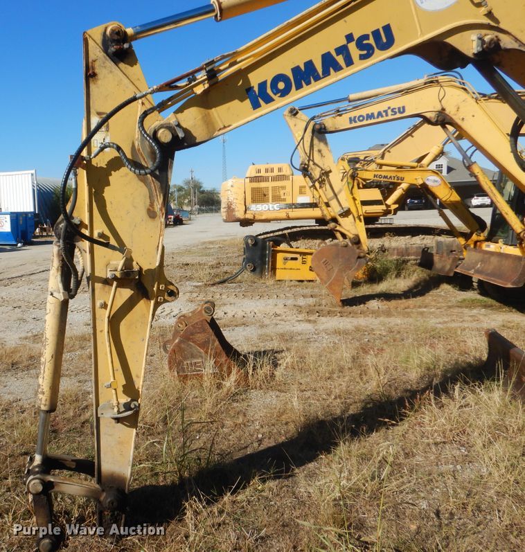 image for item DJ8502 2010 Komatsu PC88MR-8  mini excavator