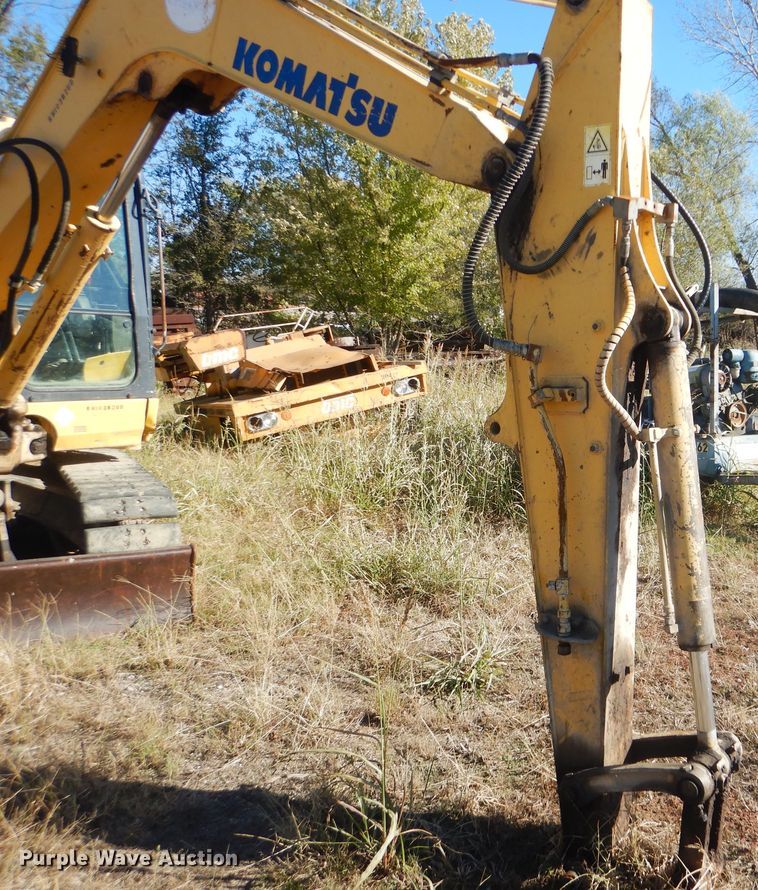 image for item DJ8502 2010 Komatsu PC88MR-8  mini excavator