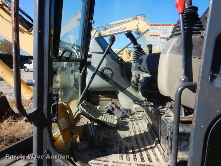 image for item DJ8502 2010 Komatsu PC88MR-8  mini excavator