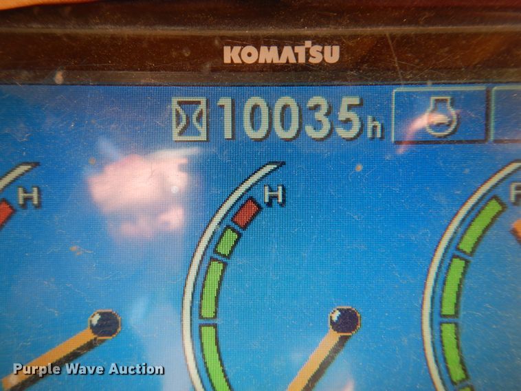 image for item DJ8502 2010 Komatsu PC88MR-8  mini excavator