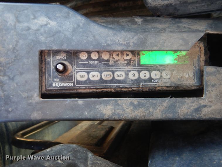 image for item DJ8502 2010 Komatsu PC88MR-8  mini excavator