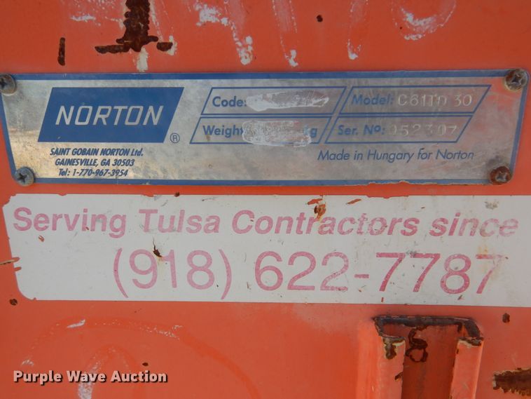 image for item DJ8506 Norton Clipper C61TD concrete saw
