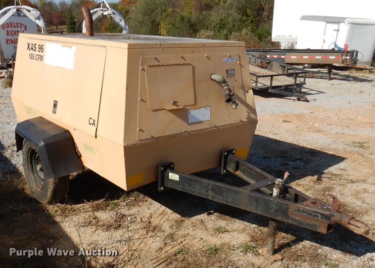 image for item DY9586 1996 Atlas Copco XAS96JD  air compressor