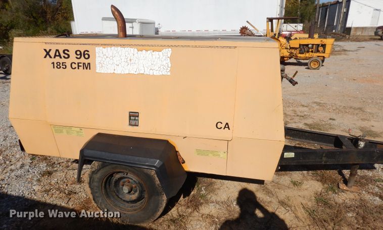 image for item DY9586 1996 Atlas Copco XAS96JD  air compressor